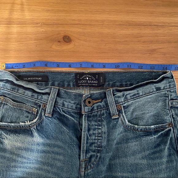 Lucky Brand Jeans distressed by hand🍒 - Picture 4 of 5